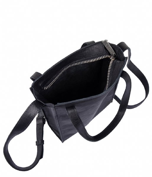 Shabbies  Small Shoppingbag nappa leather Black